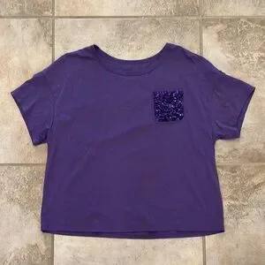 Top à Sequins Justice Pour Fille - Taille 16, Occasion En Très Bon état